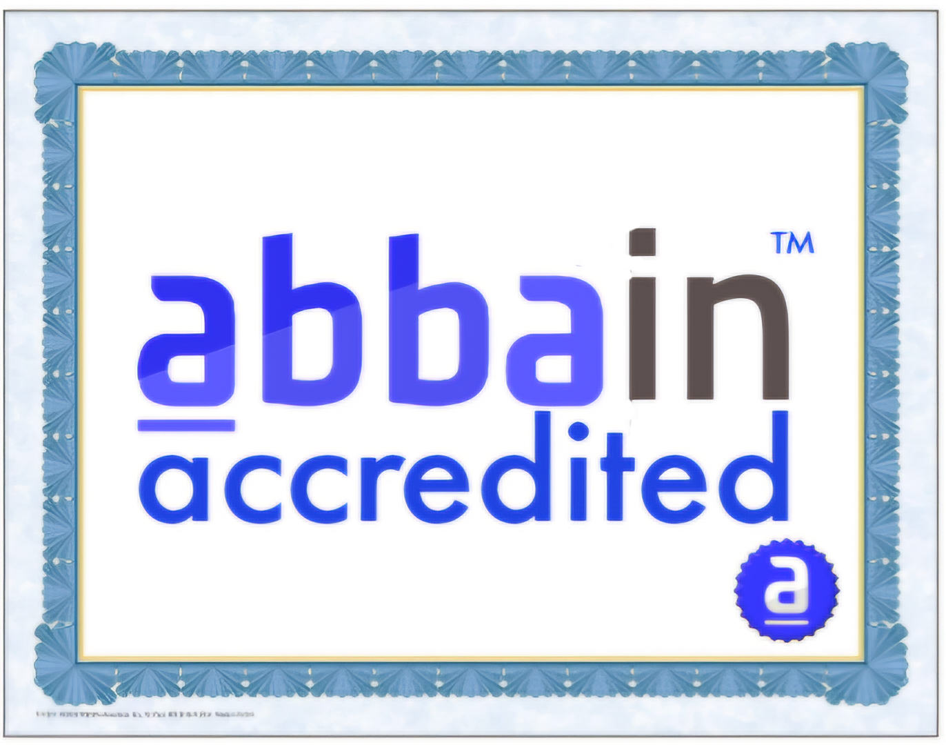 Abbain Accredited